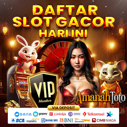 Amanahtoto Situs Slot Online Terpercaya Dengan Slot Resmi Thailand